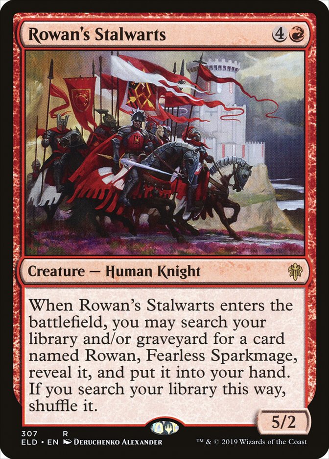 Rowan's Stalwarts [Throne of Eldraine] | Fandemonia Ltd