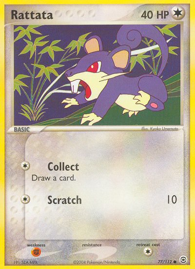 Rattata (77/112) [EX: FireRed & LeafGreen] | Fandemonia Ltd