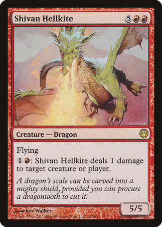 Shivan Hellkite [Duel Decks: Knights vs. Dragons] | Fandemonia Ltd