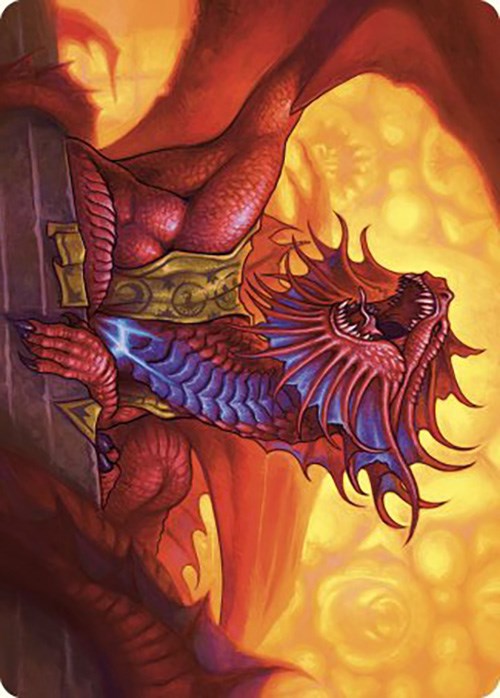 Niv-Mizzet, Guildpact Art Card (44/49) [Murders at Karlov Manor Art Series] | Fandemonia Ltd