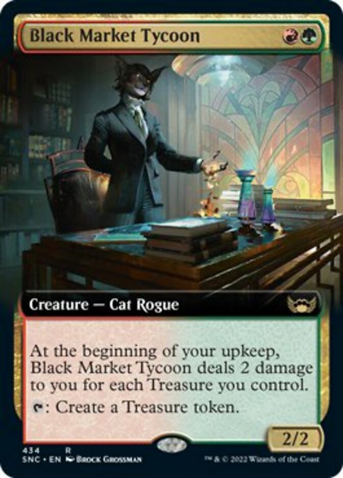 Black Market Tycoon (Extended Art) [Streets of New Capenna] | Fandemonia Ltd