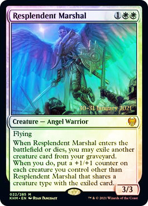 Resplendent Marshal  [Kaldheim Prerelease Promos] | Fandemonia Ltd