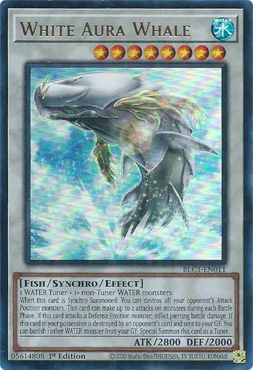 White Aura Whale [BLC1-EN011] Ultra Rare | Fandemonia Ltd