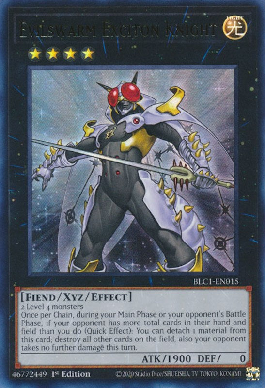 Evilswarm Exciton Knight [BLC1-EN015] Ultra Rare | Fandemonia Ltd