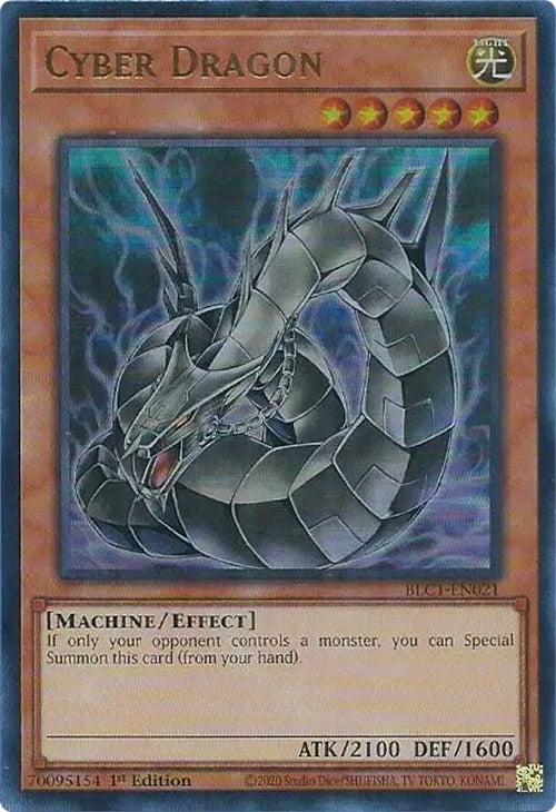 Cyber Dragon (Alternate Art) [BLC1-EN021] Ultra Rare | Fandemonia Ltd