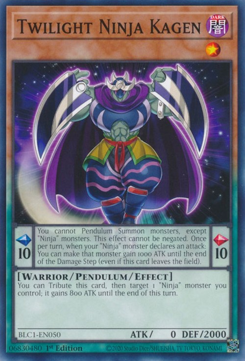 Twilight Ninja Kagen [BLC1-EN050] Common | Fandemonia Ltd