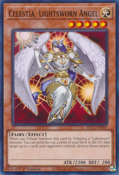 Celestia, Lightsworn Angel [BLC1-EN059] Common | Fandemonia Ltd