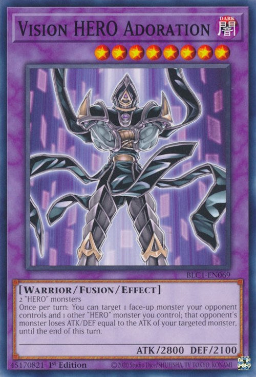 Vision HERO Adoration [BLC1-EN069] Common | Fandemonia Ltd