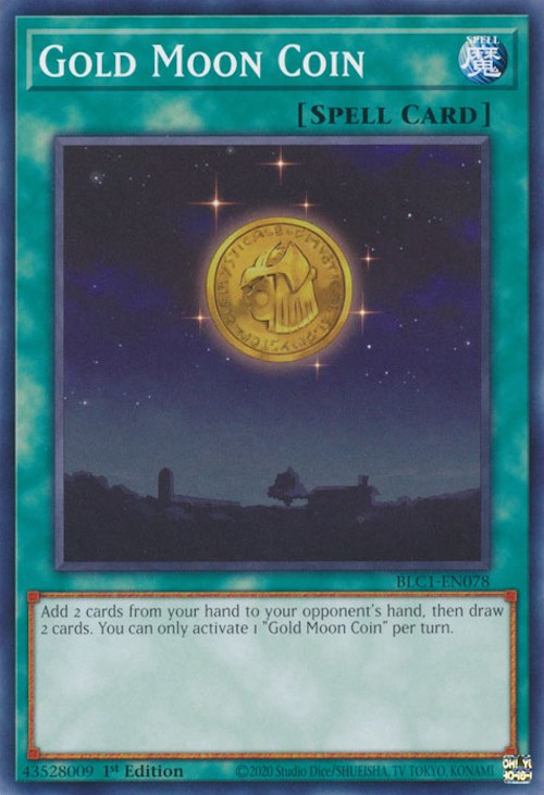 Gold Moon Coin [BLC1-EN078] Common | Fandemonia Ltd