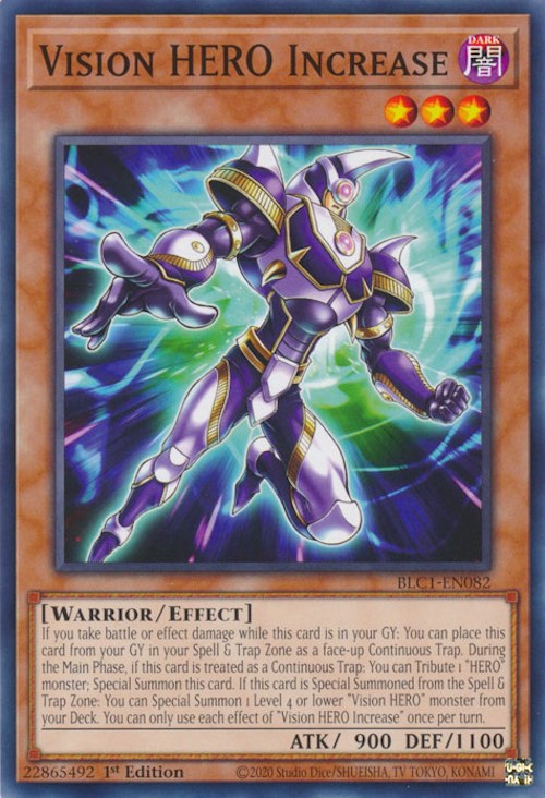 Vision HERO Increase [BLC1-EN082] Common | Fandemonia Ltd