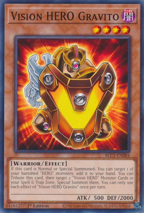 Vision HERO Gravito [BLC1-EN084] Common | Fandemonia Ltd