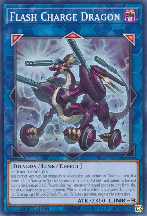 Flash Charge Dragon [BLC1-EN114] Common | Fandemonia Ltd