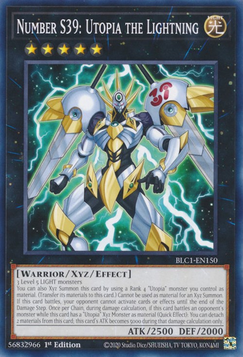 Number S39: Utopia the Lightning [BLC1-EN150] Common | Fandemonia Ltd