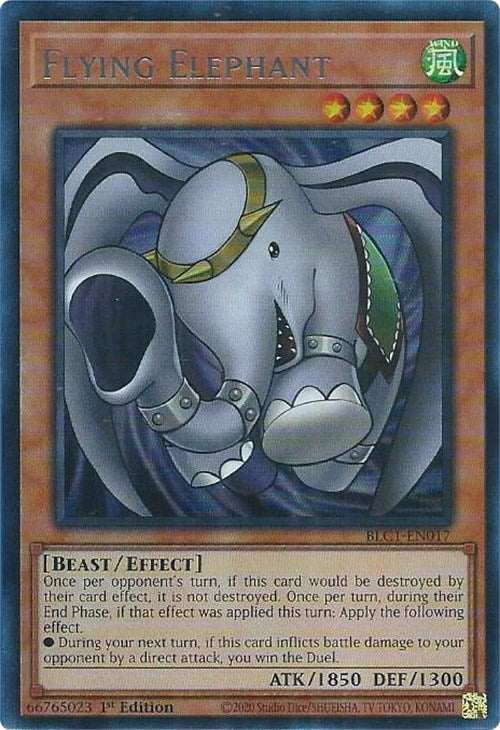 Flying Elephant (Silver) [BLC1-EN017] Ultra Rare | Fandemonia Ltd