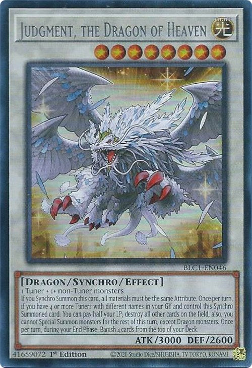 Judgment, the Dragon of Heaven (Silver) [BLC1-EN046] Ultra Rare | Fandemonia Ltd