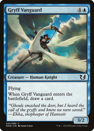 Gryff Vanguard [Duel Decks: Blessed vs. Cursed] | Fandemonia Ltd