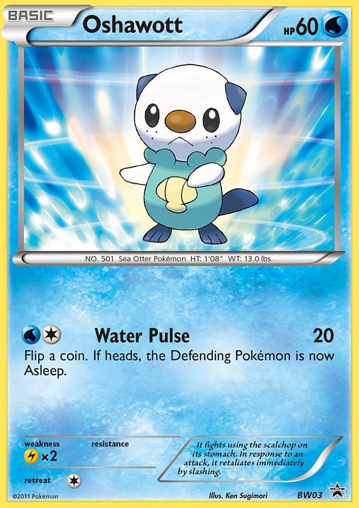 Oshawott (BW03) [Black & White: Black Star Promos] | Fandemonia Ltd