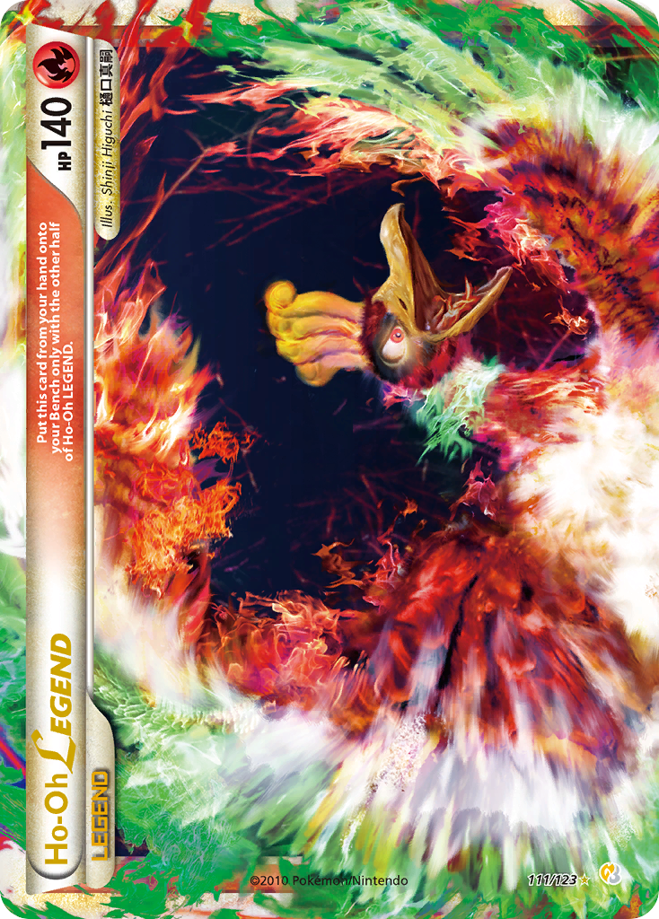 Ho-Oh LEGEND (111/123) [HeartGold & SoulSilver: Base Set] | Fandemonia Ltd