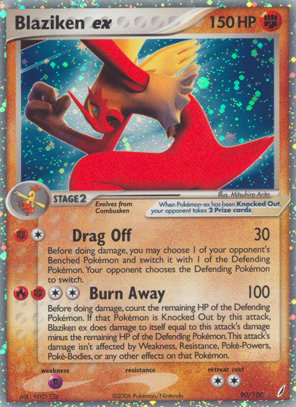 Blaziken ex (90/100) [EX: Crystal Guardians] | Fandemonia Ltd