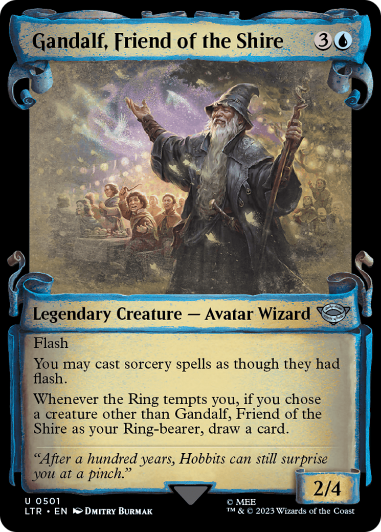 Gandalf, Friend of the Shire [The Lord of the Rings: Tales of Middle-Earth Showcase Scrolls] | Fandemonia Ltd