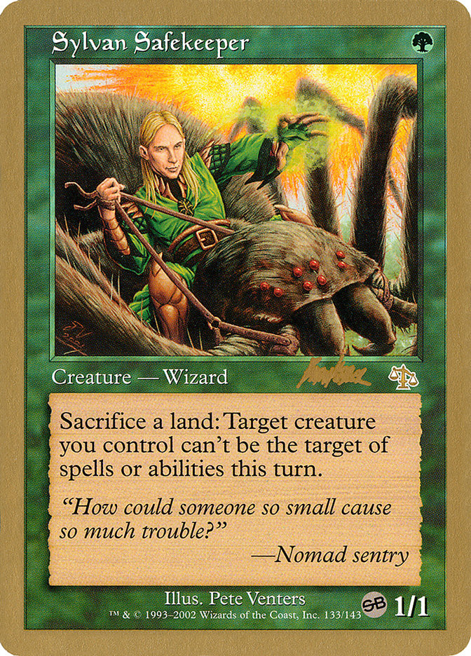 Sylvan Safekeeper (Brian Kibler) (SB) [World Championship Decks 2002] | Fandemonia Ltd