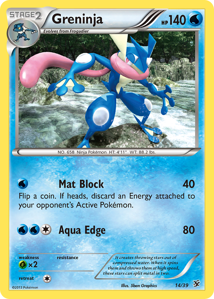 Greninja (14/39) [XY: Kalos Starter Set] | Fandemonia Ltd