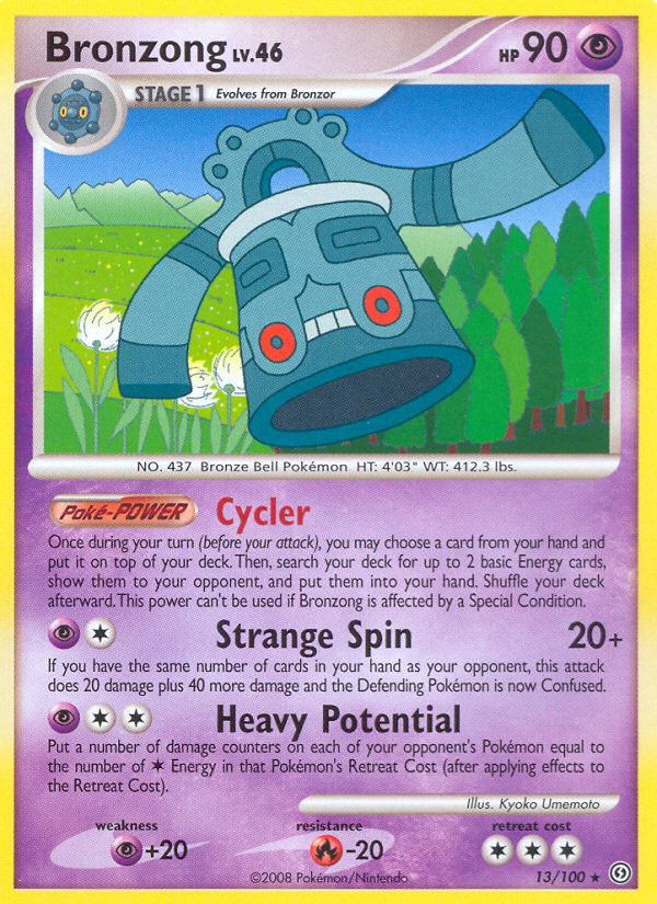 Bronzong (13/100) [Diamond & Pearl: Stormfront] | Fandemonia Ltd