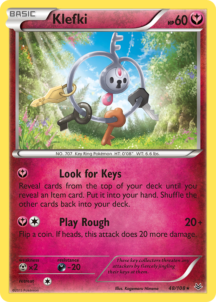 Klefki (48/108) [XY: Roaring Skies] | Fandemonia Ltd