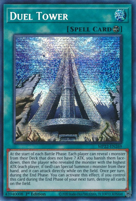 Duel Tower [MP22-EN269] Prismatic Secret Rare | Fandemonia Ltd