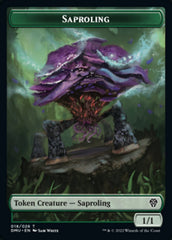 Saproling // Powerstone Double-sided Token [Dominaria United Tokens] | Fandemonia Ltd