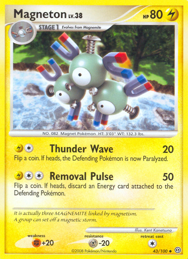 Magneton (43/100) [Diamond & Pearl: Stormfront] | Fandemonia Ltd