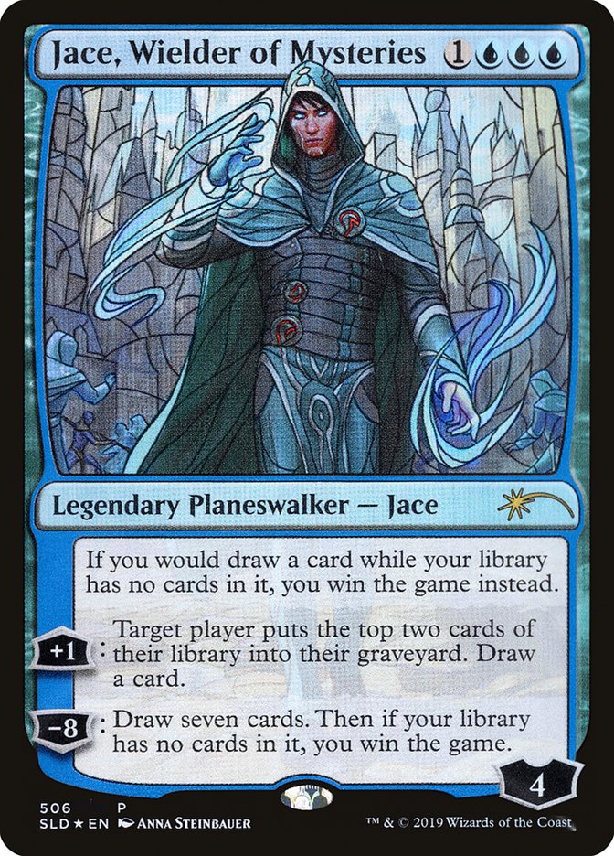 Jace, Wielder of Mysteries (Stained Glass) [Secret Lair Drop Promos] | Fandemonia Ltd