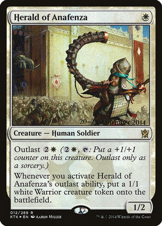 Herald of Anafenza [Khans of Tarkir Promos] | Fandemonia Ltd