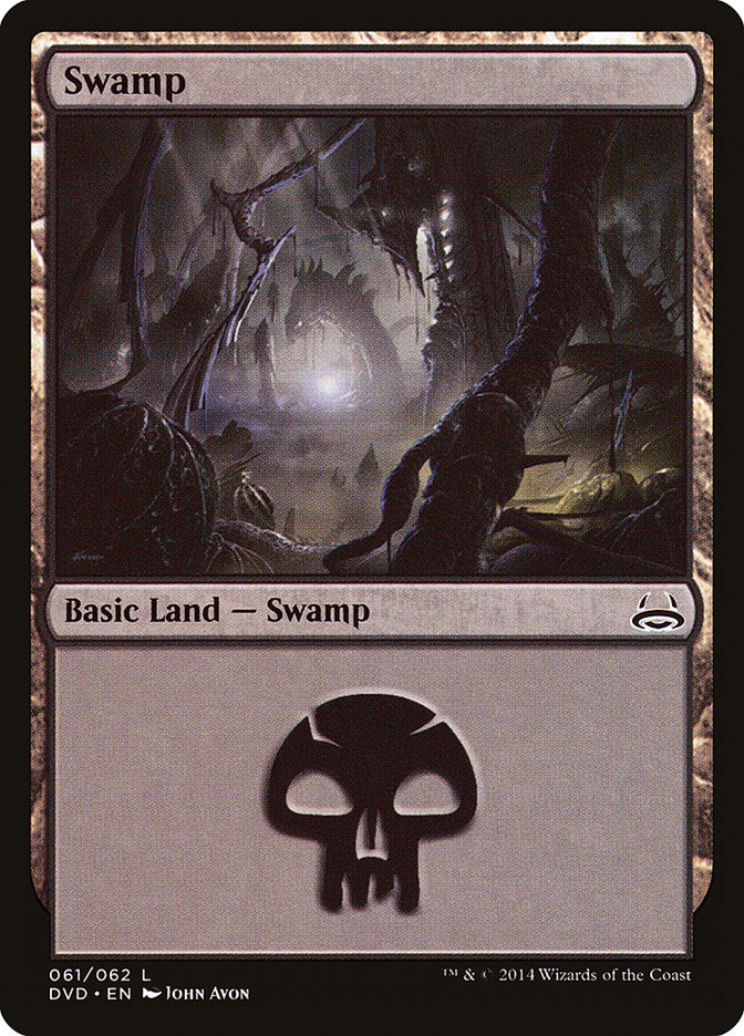 Swamp (61) (Divine vs. Demonic) [Duel Decks Anthology] | Fandemonia Ltd