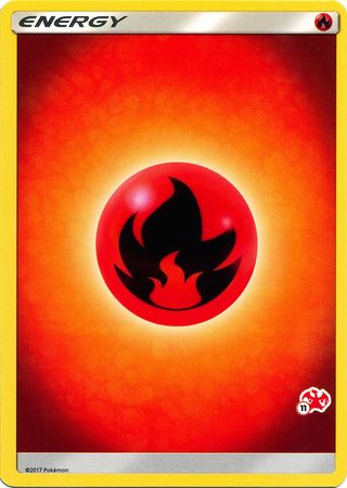 Fire Energy (Charizard Stamp #11) [Battle Academy 2020] | Fandemonia Ltd