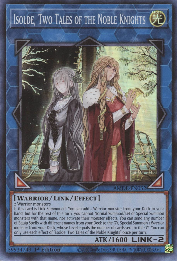 Isolde, Two Tales of the Noble Knights [AMDE-EN052] Super Rare | Fandemonia Ltd