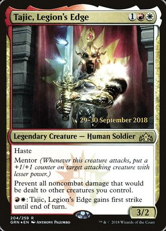 Tajic, Legion's Edge [Guilds of Ravnica Promos] | Fandemonia Ltd