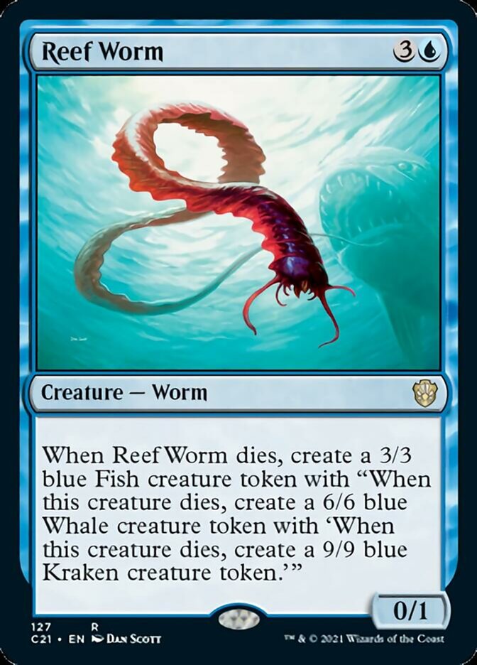 Reef Worm [Commander 2021] | Fandemonia Ltd