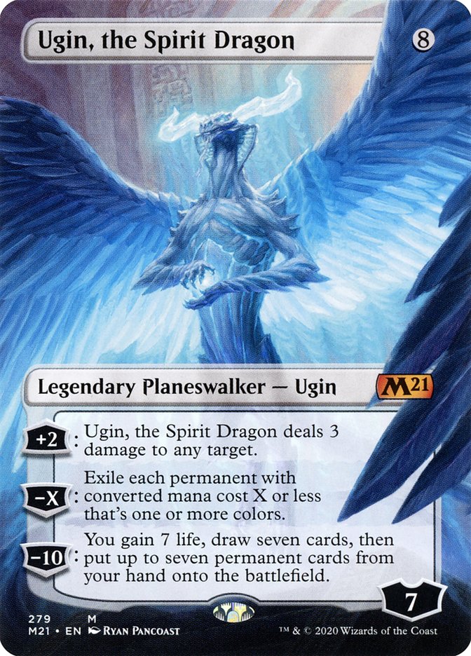 Ugin, the Spirit Dragon (Extended) (279) [Core Set 2021] | Fandemonia Ltd