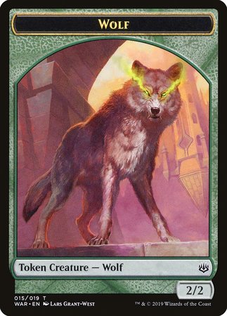 Wolf Token [War of the Spark Tokens] | Fandemonia Ltd