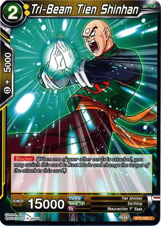 Tri-Beam Tien Shinhan (BT5-086) [Miraculous Revival] | Fandemonia Ltd