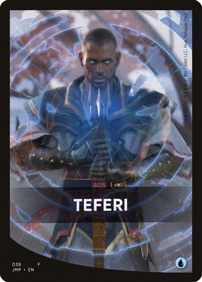 Teferi Theme Card [Jumpstart Front Cards] | Fandemonia Ltd