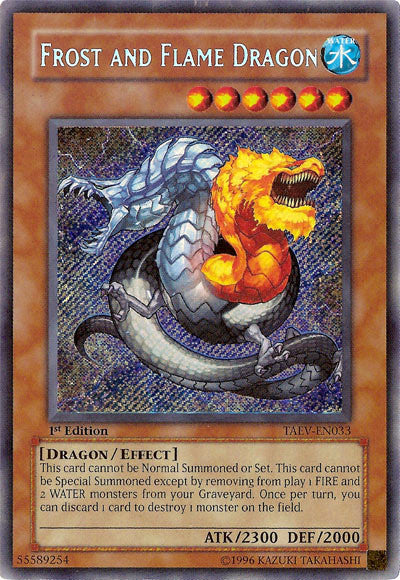 Frost and Flame Dragon [TAEV-EN033] Secret Rare | Fandemonia Ltd