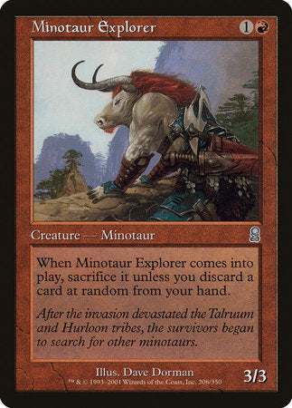 Minotaur Explorer [Odyssey] | Fandemonia Ltd