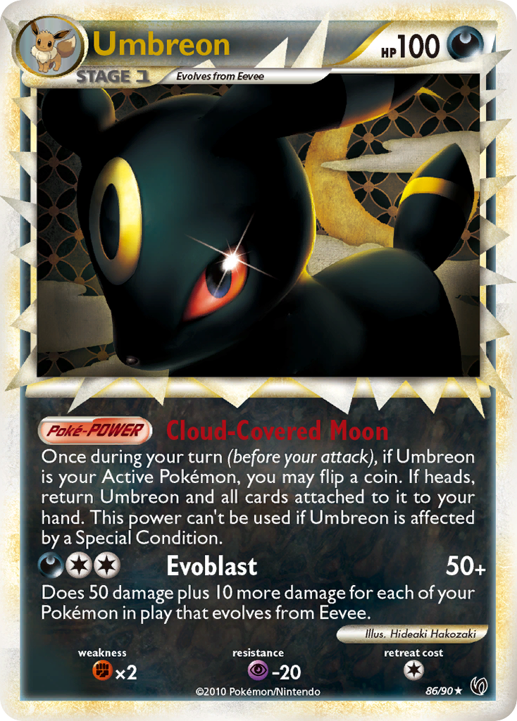 Umbreon (86/90) [HeartGold & SoulSilver: Undaunted] | Fandemonia Ltd