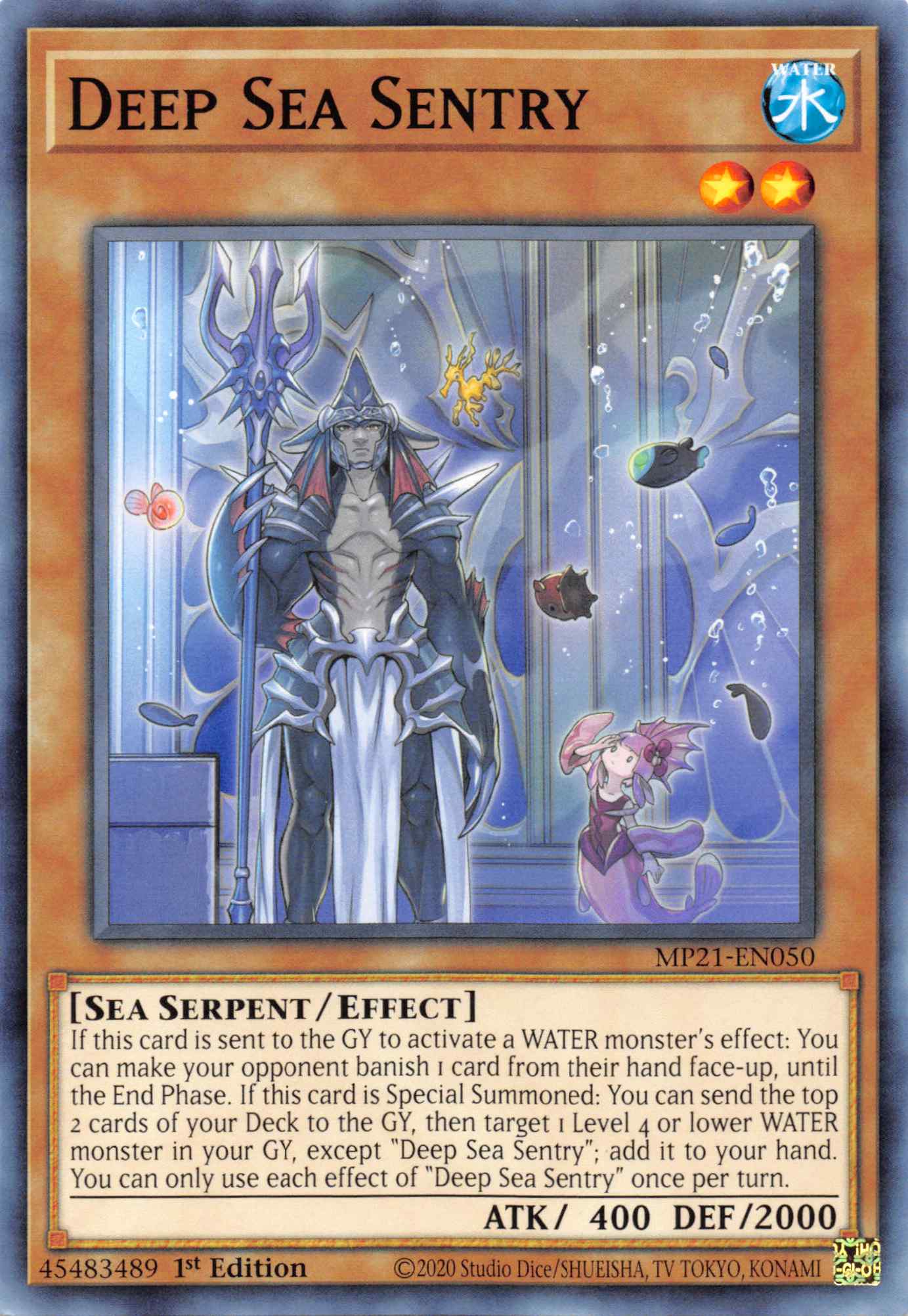 Deep Sea Sentry [MP21-EN050] Common | Fandemonia Ltd