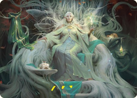 Galadriel, Gift-Giver Art Card [The Lord of the Rings: Tales of Middle-earth Art Series] | Fandemonia Ltd