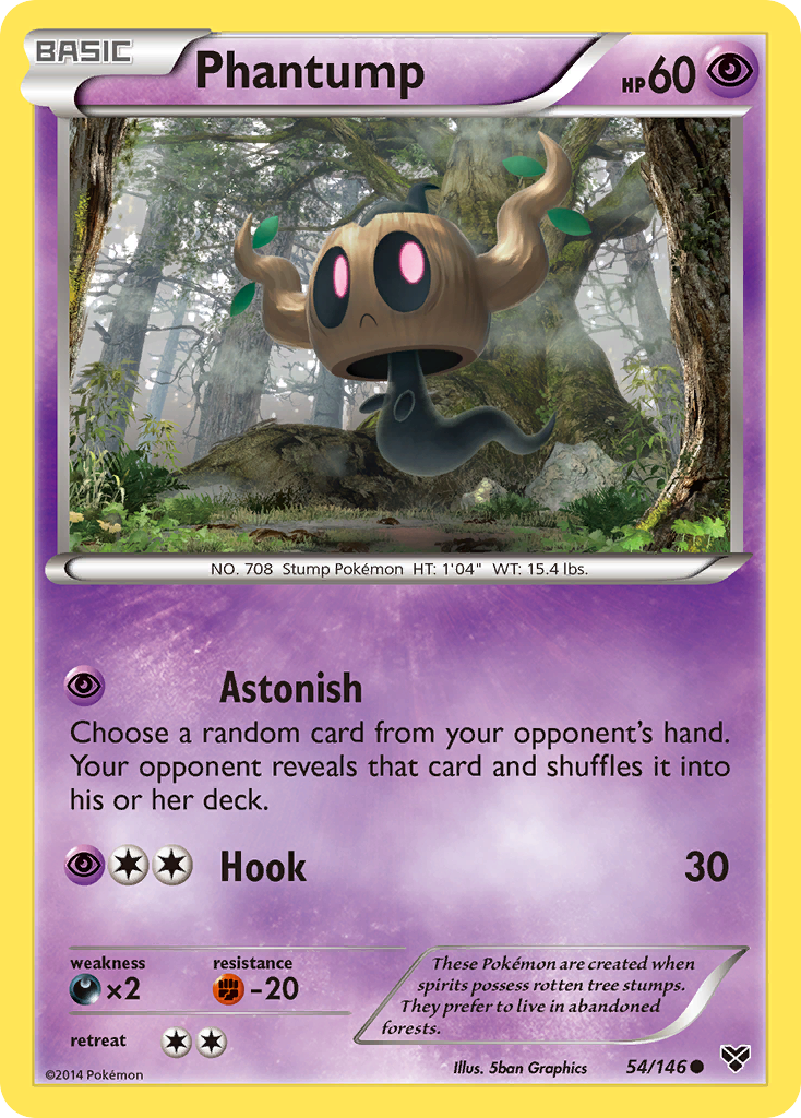 Phantump (54/146) [XY: Base Set] | Fandemonia Ltd