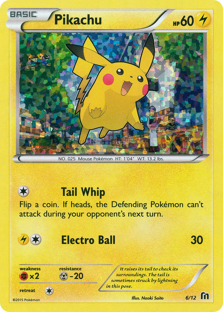 Pikachu (6/12) [McDonald's Promos: 2015 Collection] | Fandemonia Ltd