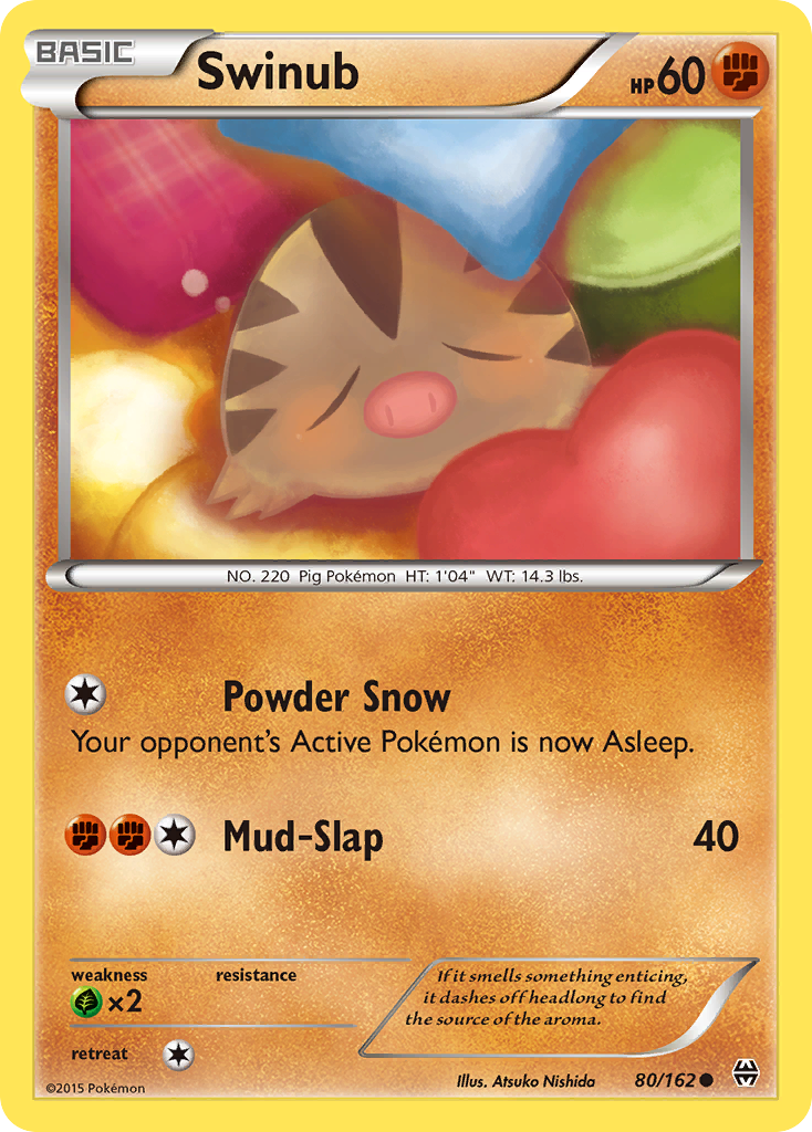 Swinub (80/162) [XY: BREAKthrough] | Fandemonia Ltd